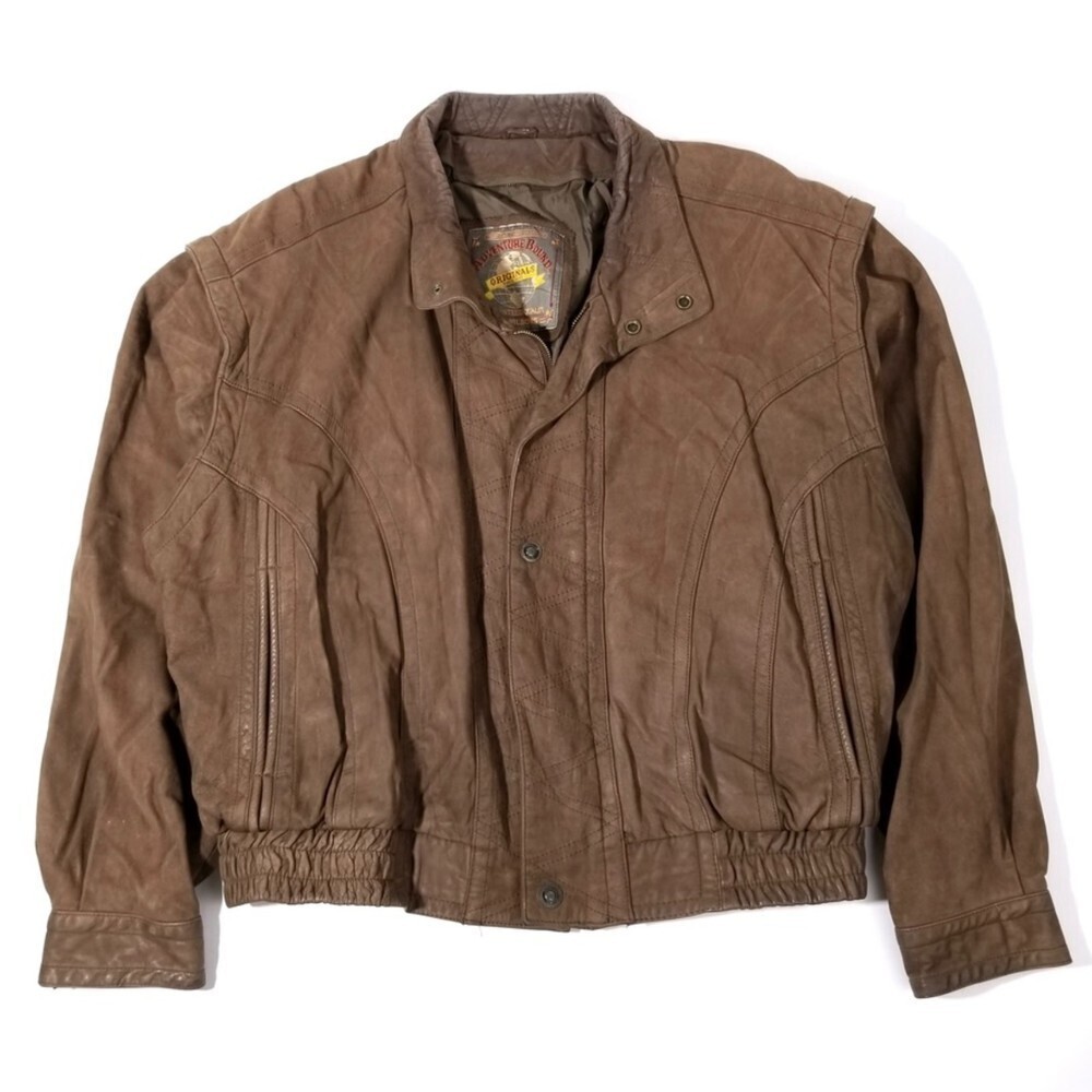VTG Wilsons Leather Aviator Adventure Bound Thinsulate Jacket